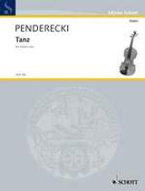 Penderecki K. Tanz Violon Penderecki K. Tanz Violon