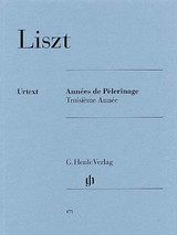 Liszt F. Annees de Pelerinage 3ME Annee Piano