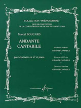 Boucard M. Andante Cantabile Clarinette Boucard M. Andante Cantabile Clarinette