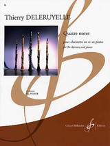 Deleruyelle T. Quatre Notes Clarinette Deleruyelle T. Quatre Notes Clarinette