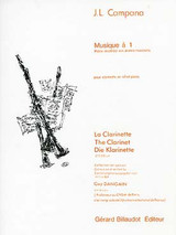 Campana J.l. Musique A 1 Clarinette Campana J.l. Musique A 1 Clarinette
