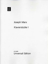 Marx J. Klavierstucke I Piano Marx J. Klavierstucke I Piano