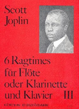Joplin S. 6 Ragtimes Vol 3 Flute/clarinette/basson Joplin S. 6 Ragtimes Vol 3 Flute/clarinette/basson