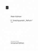 Kolman P. String Quartet N°2 Refrain Kolman P. String Quartet N°2 Refrain