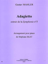 Mahler G. Adagietto de la 5ME Symphonie Piano Mahler G. Adagietto de la 5ME Symphonie Piano