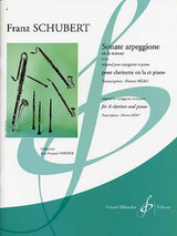Schubert F. Sonate Arpeggione Clarinette la Schubert F. Sonate Arpeggione Clarinette la