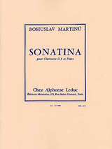 Martinu B. Sonatina Clarinette Martinu B. Sonatina Clarinette