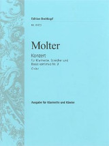 Molter J.m. Concerto N°3 Clarinette la OU RE Molter J.m. Concerto N°3 Clarinette la OU RE