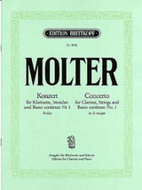 Molter J.m. Concerto N°1 Clarinette Molter J.m. Concerto N°1 Clarinette