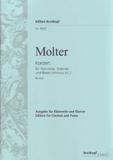 Molter J.m. Concerto N°2 Clarinette Molter J.m. Concerto N°2 Clarinette
