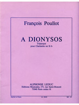 Poullot F. A Dionysos Clarinette Poullot F. A Dionysos Clarinette