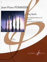 Pommier J.p. KLAC-BAARH Clarinette Basse Pommier J.p. KLAC-BAARH Clarinette Basse