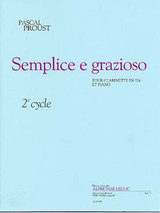 Proust P. Semplice E Grazioso Clarinette