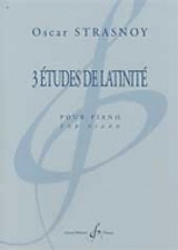 Strasnoy O. 3 Etudes de Latinite Piano Strasnoy O. 3 Etudes de Latinite Piano