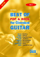 Best OF Pop & Rock For Classical Guitar Vol 5
