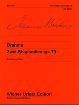 Brahms J. Rhapsodies OP 79 Piano-1 Brahms J. Rhapsodies OP 79 Piano-1