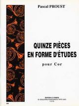 Proust P. Pieces en Forme D'etudes Cor Proust P. Pieces en Forme D'etudes Cor