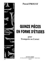 Proust P. Pieces en Forme D'etudes Trompette