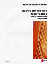Fimbel J.j. Amusettes Tres Faciles Guitare Fimbel J.j. Amusettes Tres Faciles Guitare
