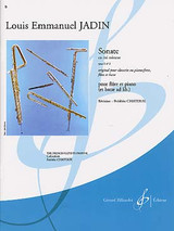 Jadin L.e. Sonate MI Mineur OP 10 N°2 Flute Jadin L.e. Sonate MI Mineur OP 10 N°2 Flute