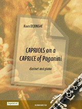 Dejonghe K. Capriols ON A Caprice OF Paganini Clarinette Dejonghe K. Capriols ON A Caprice OF Paganini Clarinette
