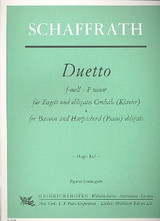 Schaffrath C. Duetto F Minor Basson
