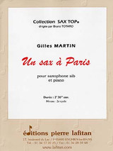 Martin G. UN Sax A Paris Saxo Tenor Martin G. UN Sax A Paris Saxo Tenor
