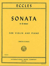 Eccles H. Sonata G Minor Violon Eccles H. Sonata G Minor Violon