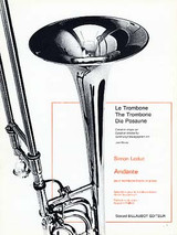 Leduc S. Andante Trombone Basse Leduc S. Andante Trombone Basse