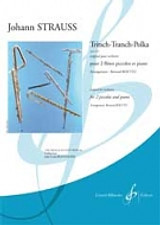 Strauss J. TRITSCH-TRATSCH-POLKA 2 Flutes Piccolos Strauss J. TRITSCH-TRATSCH-POLKA 2 Flutes Piccolos