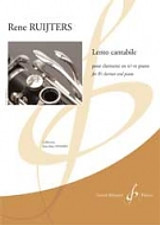 Ruijters R. Lento Cantabile Clarinette Ruijters R. Lento Cantabile Clarinette