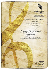 Bach J.s./telemann G.p. Petits Canons Flutes