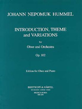 Hummel J.n. Introduction Theme Variations OP 102 Hautbois Hummel J.n. Introduction Theme Variations OP 102 Hautbois