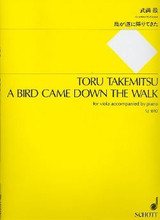 Takemitsu T. A Bird Came Down The Walk Alto Takemitsu T. A Bird Came Down The Walk Alto