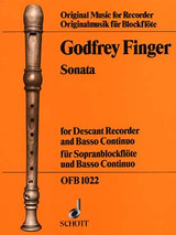 Finger G. Sonate Flute Soprano Finger G. Sonate Flute Soprano
