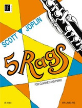 Joplin S. 5 Rags Clarinette Joplin S. 5 Rags Clarinette