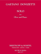 Donizetti G. Solo en FA Mineur Hautbois Donizetti G. Solo en FA Mineur Hautbois