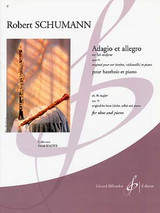 Schumann R. Adagio et Allegro OP 72 Hautbois Schumann R. Adagio et Allegro OP 72 Hautbois