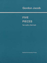 Jacob G. Pieces Clarinette
