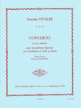 Vivaldi A. Concerto la Mineur Saxo Tenor OU Soprano Vivaldi A. Concerto la Mineur Saxo Tenor OU Soprano