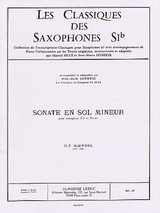 Haendel G.f. Sonate Sol Mineur Saxo Tenor Haendel G.f. Sonate Sol Mineur Saxo Tenor