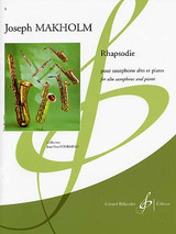 Makholm J. Rhapsodie Saxo Alto Makholm J. Rhapsodie Saxo Alto