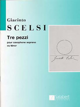 Scelsi G. Pezzi Saxo Soprano OU Tenor Scelsi G. Pezzi Saxo Soprano OU Tenor