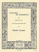 Gaubert P. Cantabile et Scherzetto Cornet Gaubert P. Cantabile et Scherzetto Cornet