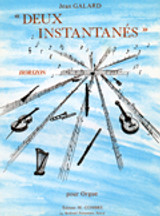 Galard J. 2 Instantanes Orgue