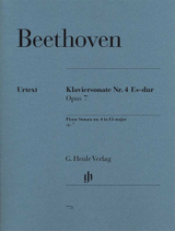 Beethoven L.v. Sonate N°4 OP 7 Piano