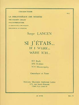 Lancen S. SI J'etais ...N°7 Contrebasse Lancen S. SI J'etais ...N°7 Contrebasse