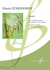 Tchesnokov D. Sonate OP 47 Saxo Soprano Tchesnokov D. Sonate OP 47 Saxo Soprano