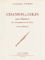 Joubert C.h. Chanson de Colin Hautbois Joubert C.h. Chanson de Colin Hautbois