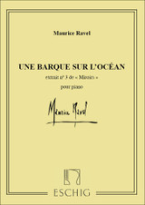 Ravel M. Miroirs: Une Barque Sur L'ocean Piano